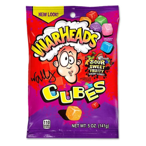 Warheads bag chewy Cubes