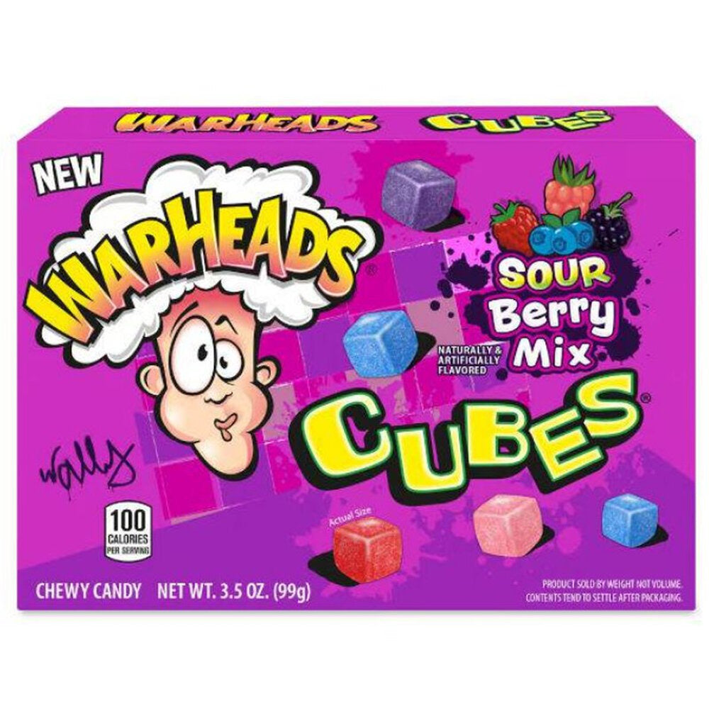 Warheads Cubes sour Berry Mix