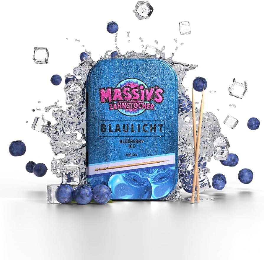 Massiv Zahnstocher Blaulicht