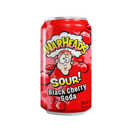 Warheads black Cherry Soda