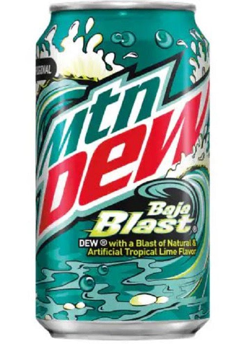 Mountain dew Baja blast