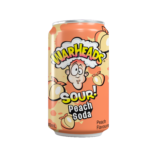Warheads Sour peach Soda