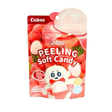 Peeling soft Candy lychee