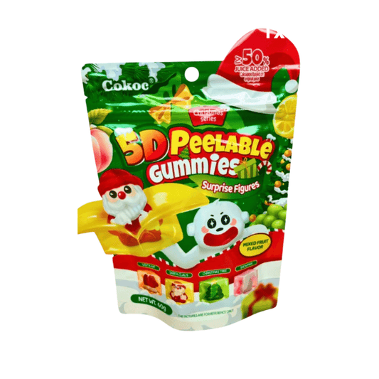 Peelable gummies christmas edition