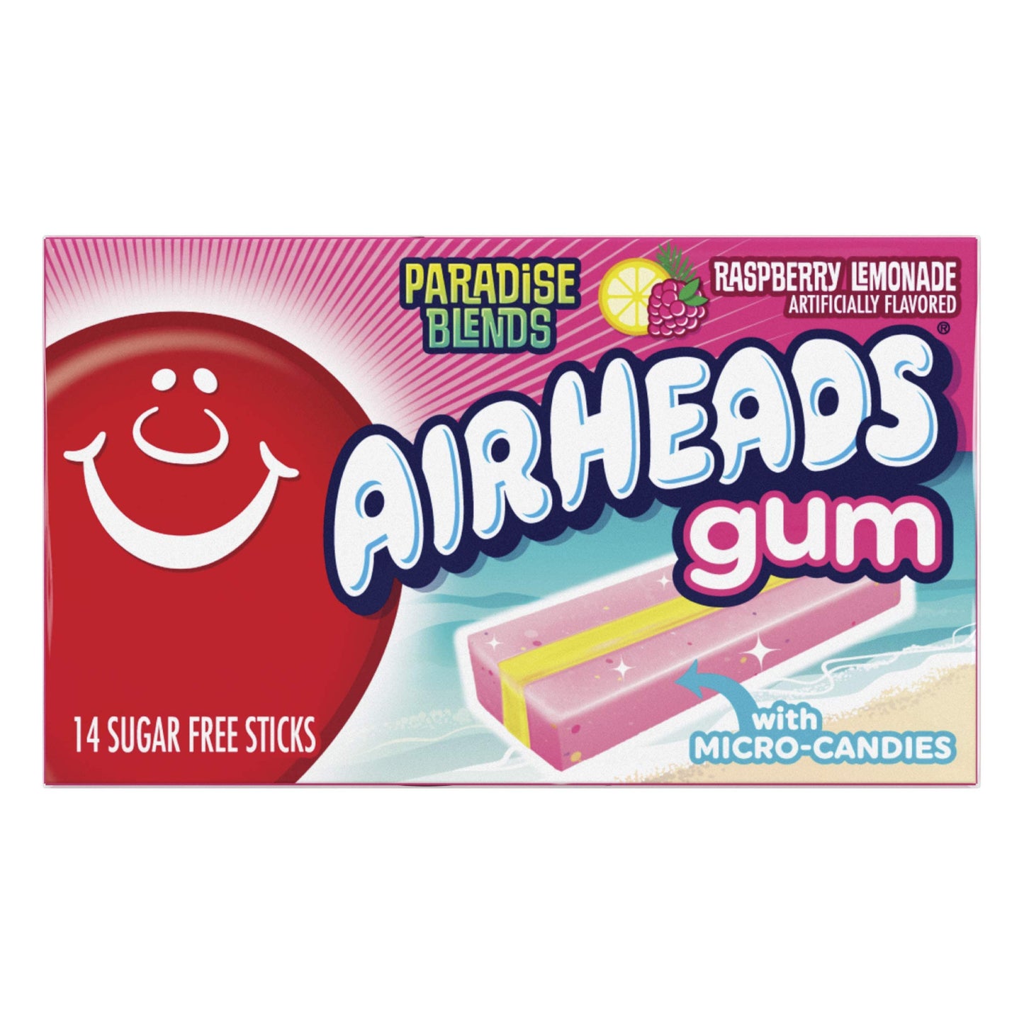 Airheads gum raspberry Lemonade