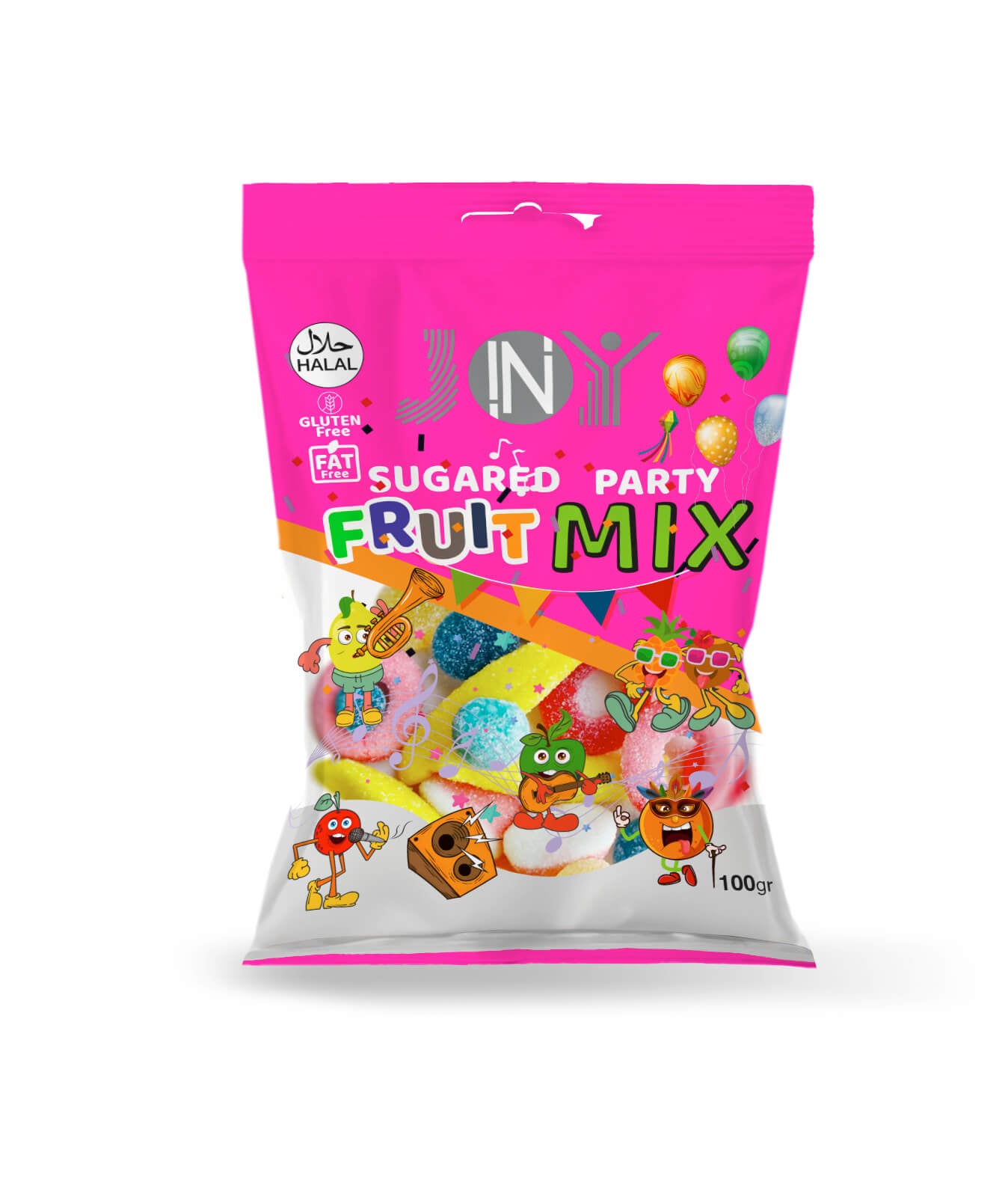 In Joy Sugared Party fruits