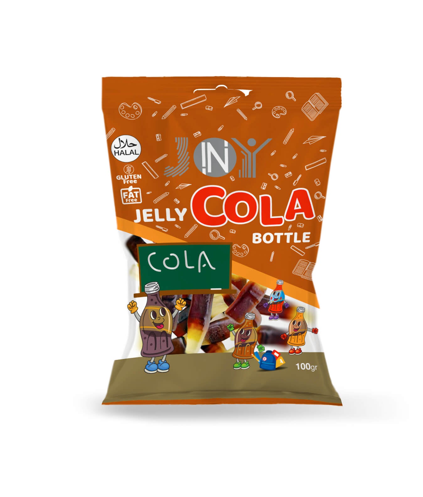 In Joy Jelly Cola Bottles