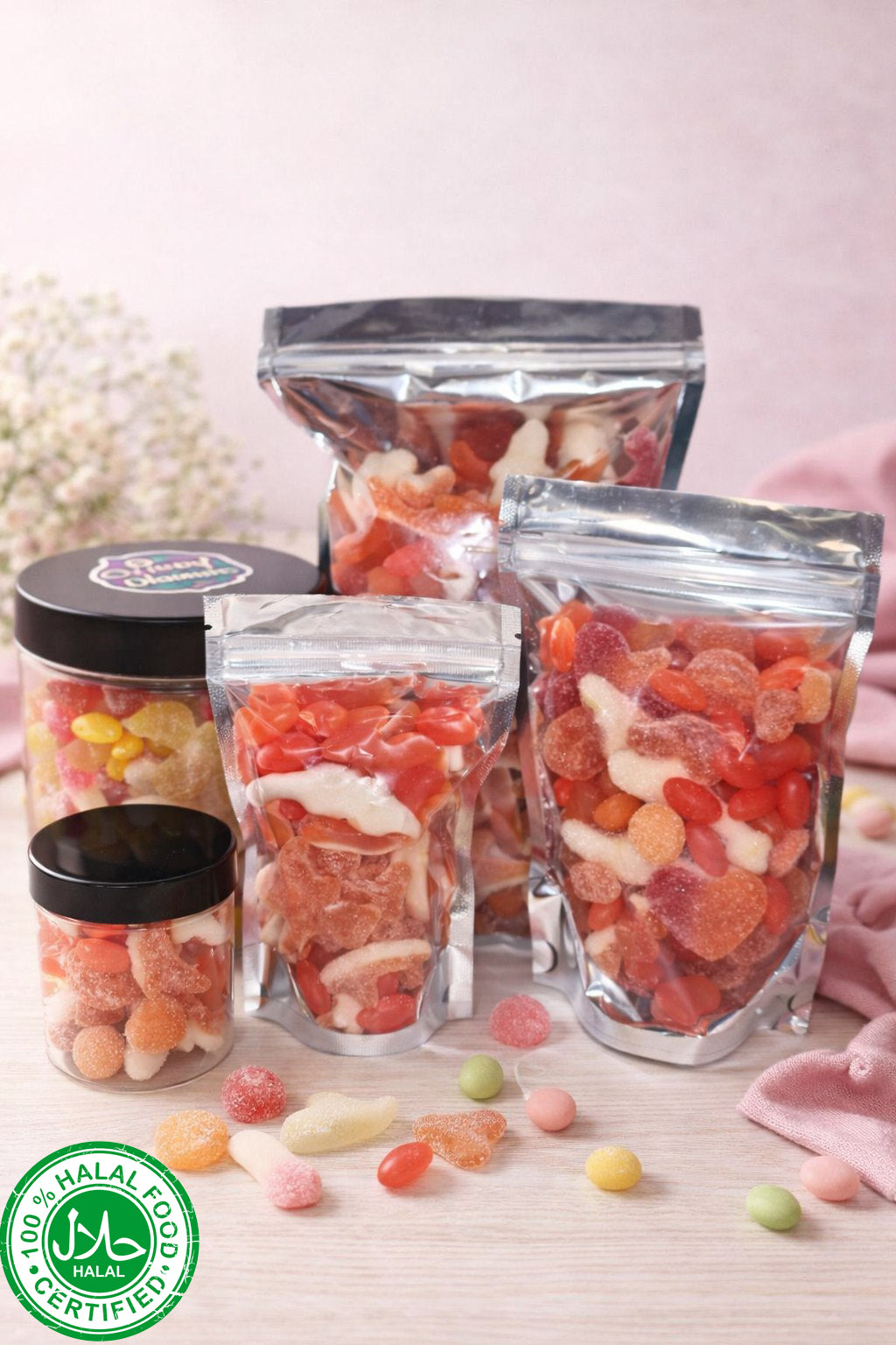 Orange Jelly Mix (halal)