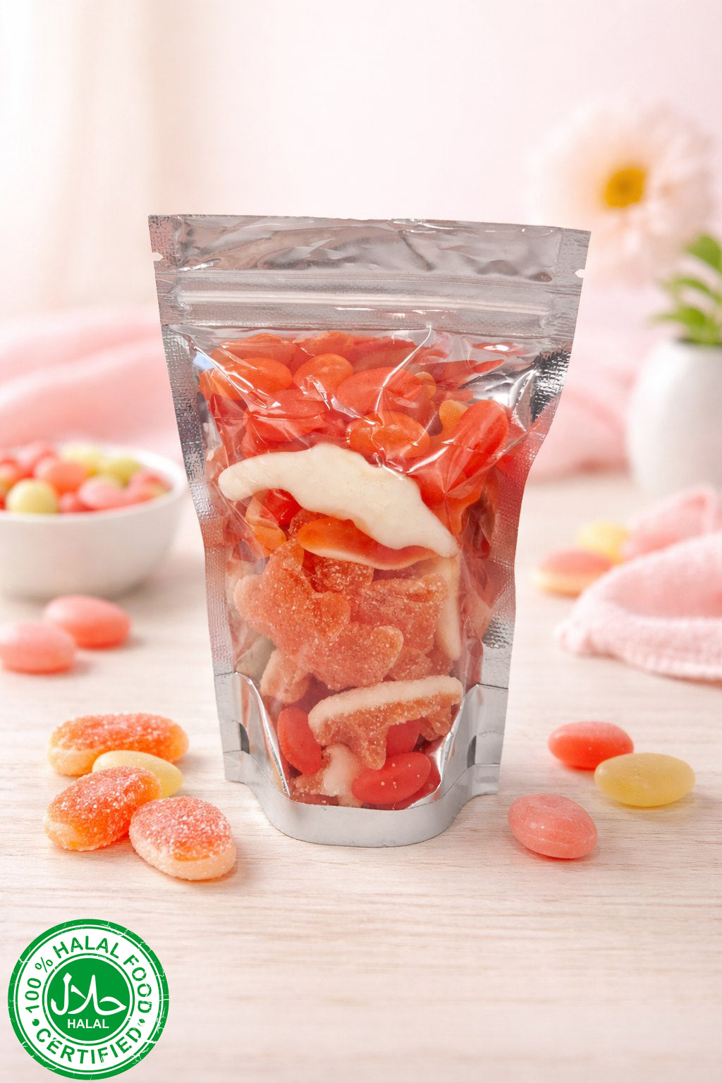 Orange Jelly Mix (halal)